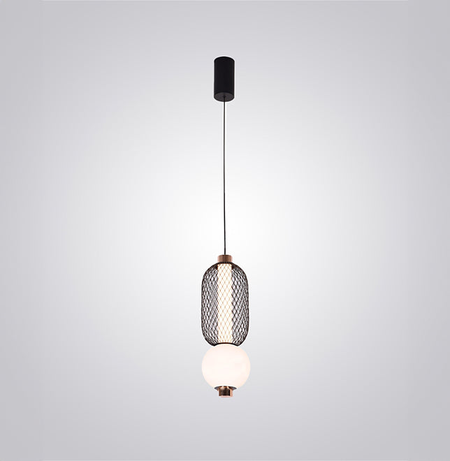 Nero Mesh Pendant Light
