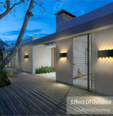 AeroGlow Multi-Beam LED Wall Light