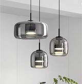 Elara Grande Smoke Pendant