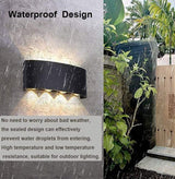 AeroGlow Multi-Beam LED Wall Light