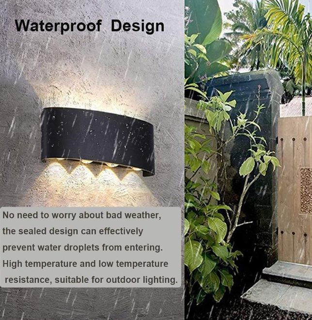 AeroGlow Multi-Beam LED Wall Light