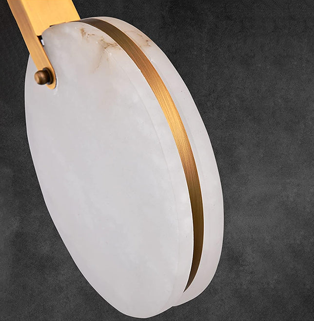 Alabaster Stairwell Chandelier