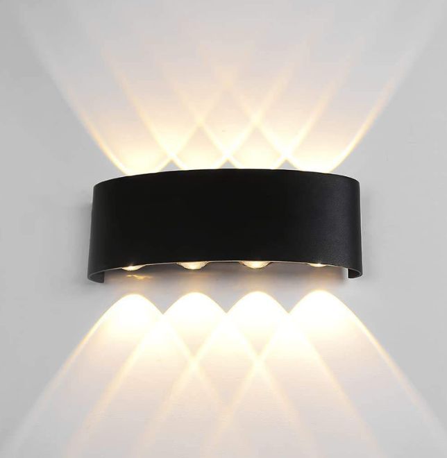 AeroGlow Multi-Beam LED Wall Light