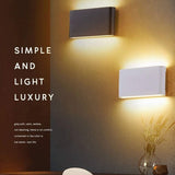 LumaRect Up & Down Wall Light