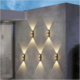 Sleek Tube Up & Down LED Outdoor Wall Light