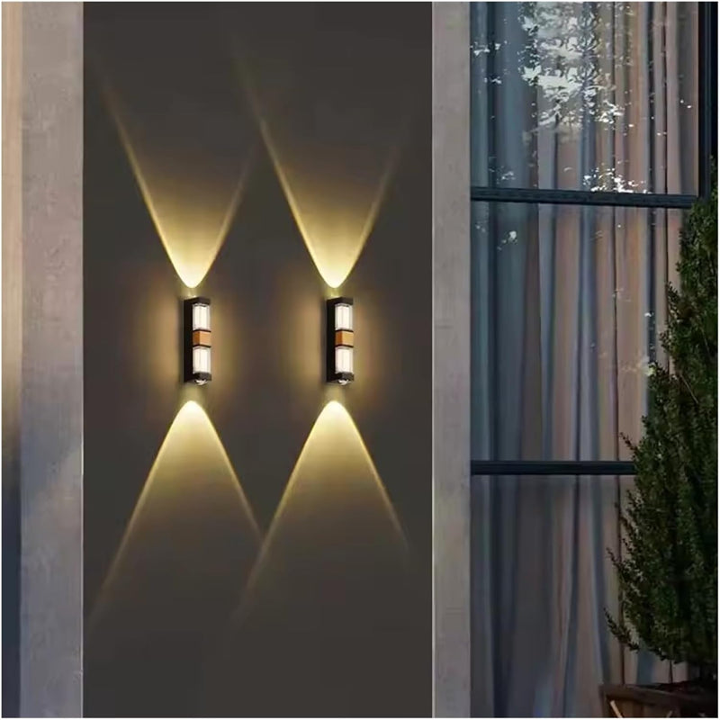 Sleek Tube Up & Down LED Outdoor Wall Light