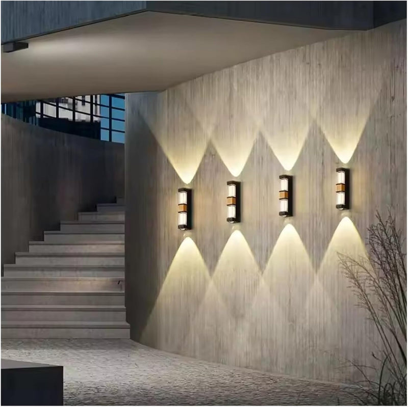 Sleek Tube Up & Down LED Outdoor Wall Light