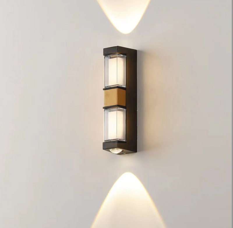 Sleek Tube Up & Down LED Outdoor Wall Light