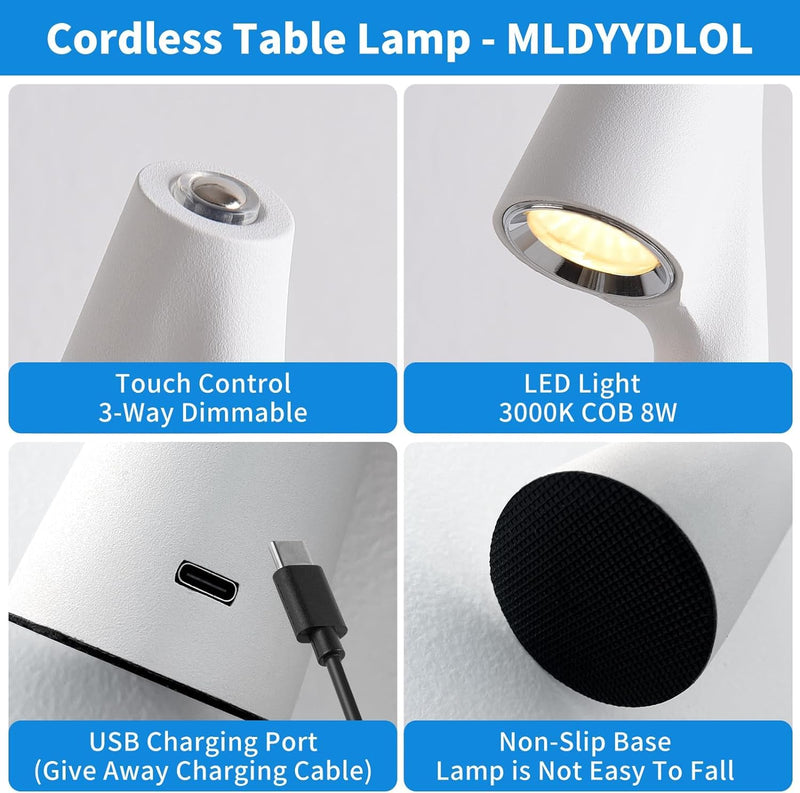 Solis Touch Rechargeable Table Lamp