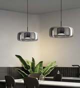 Elara Grande Smoke Pendant