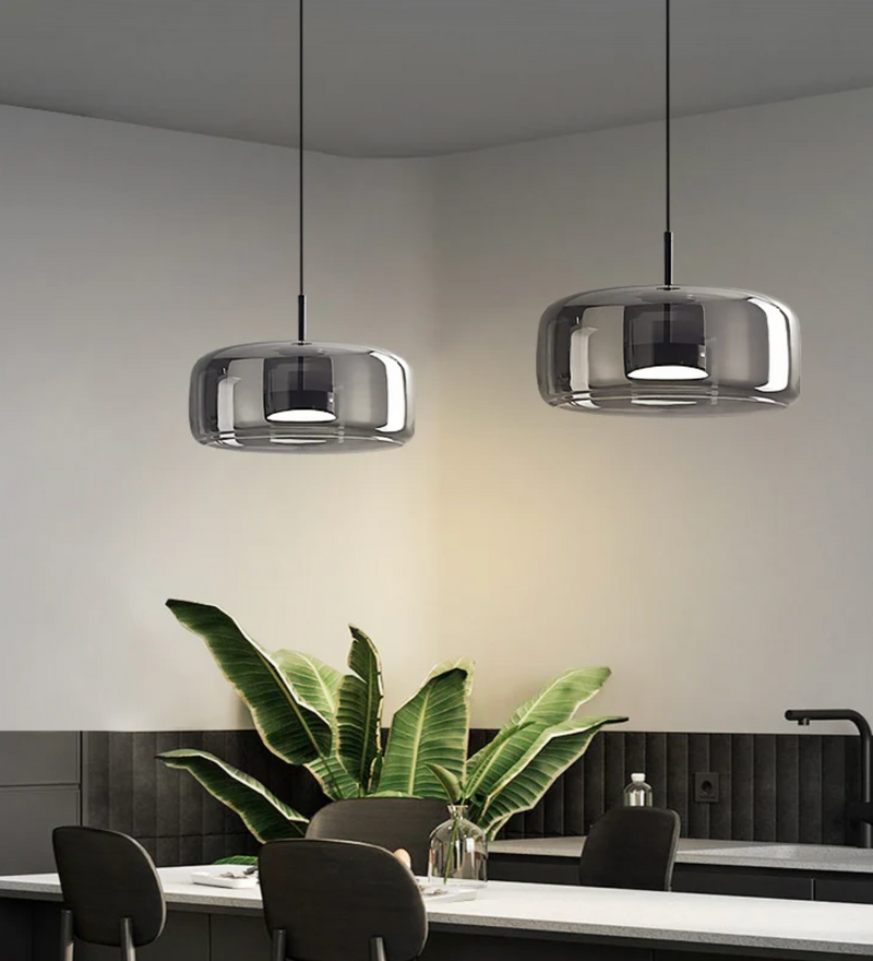 Elara Grande Smoke Pendant